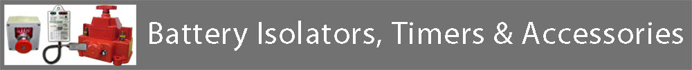 Battery Isolators & Isotimers